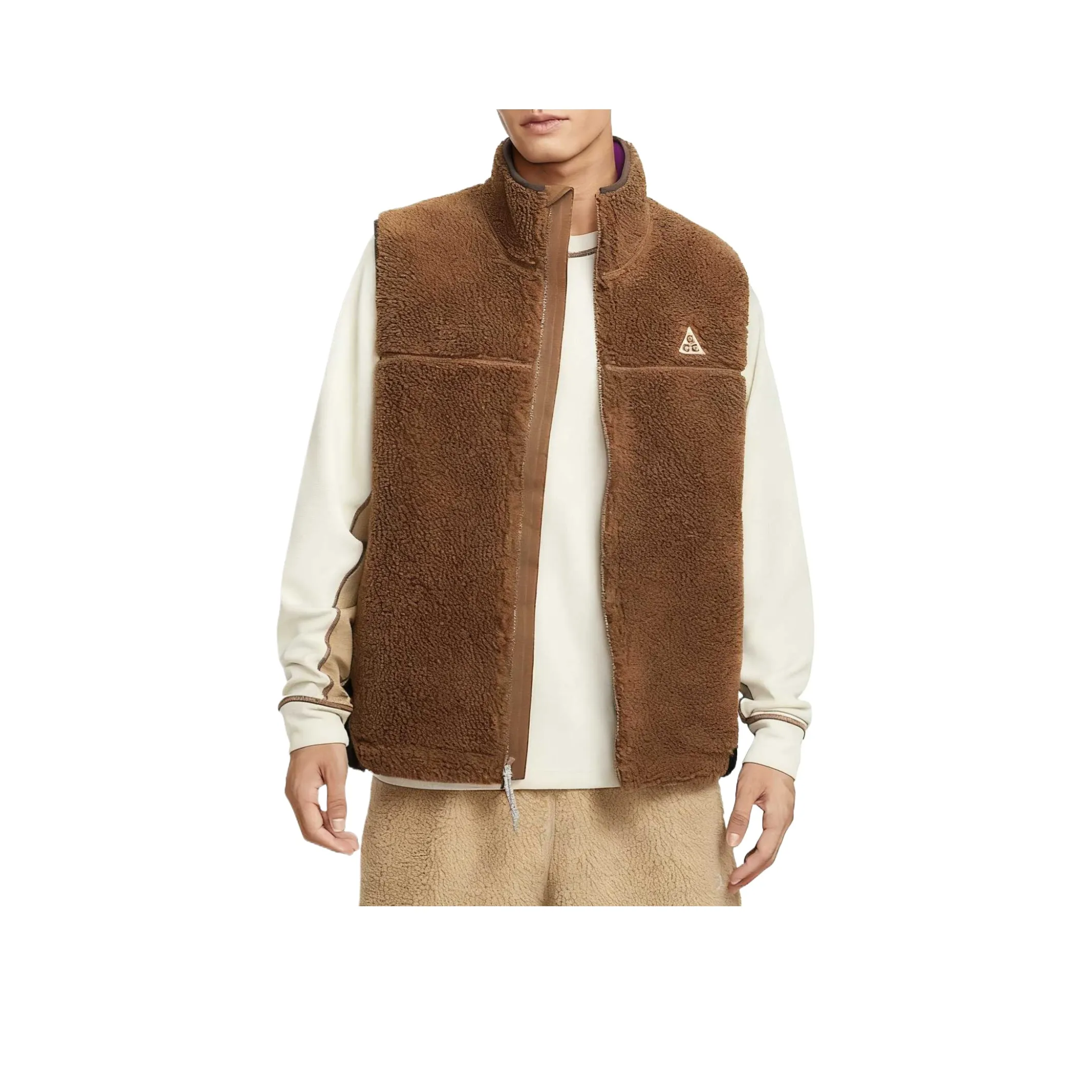 nike ACG Жилет Мужской Лесной мшистый Деревянный Коричневый