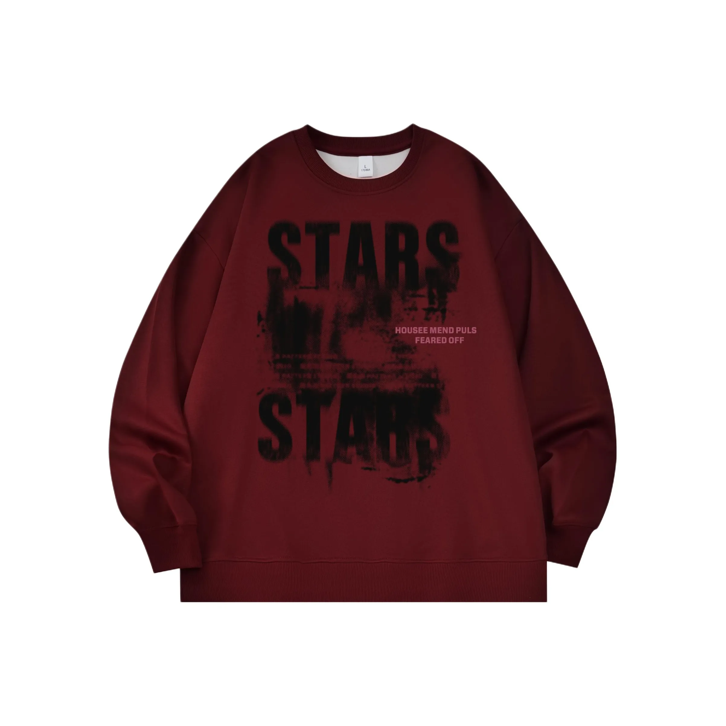 HIPHOPPUNKS Мужские Свитшоты Бургунди