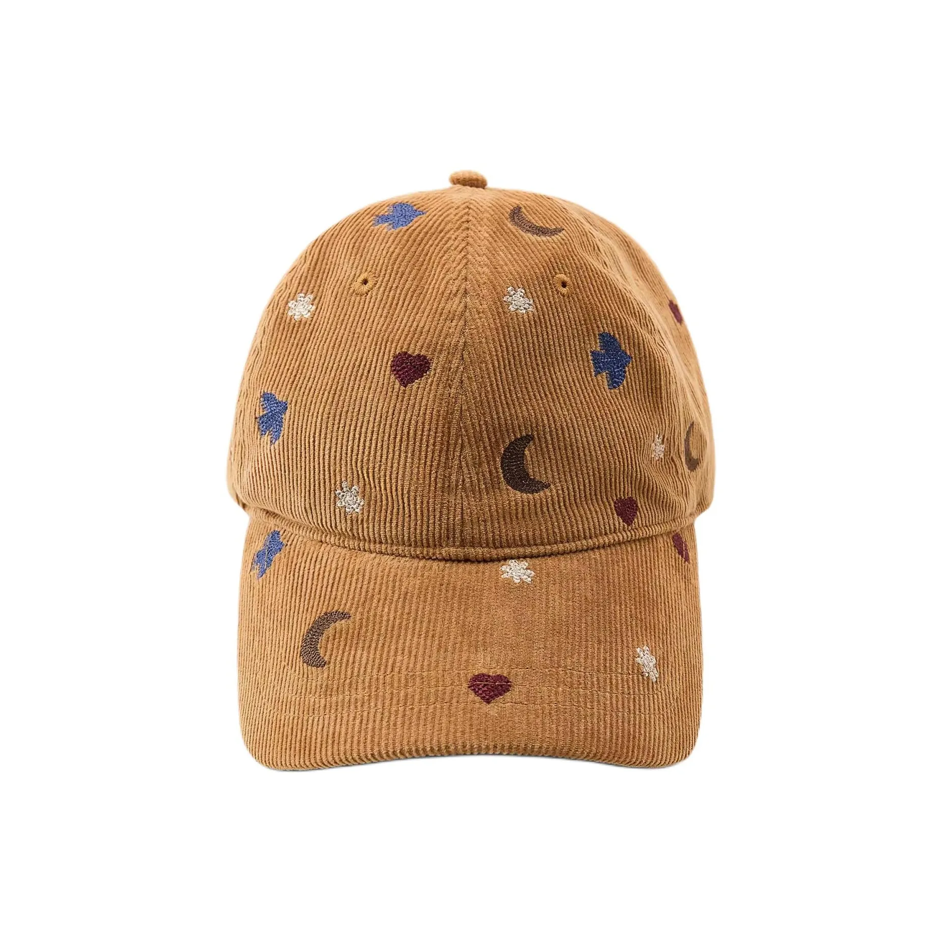 ZARA Хлопок Бейсболки Женские Коричневый