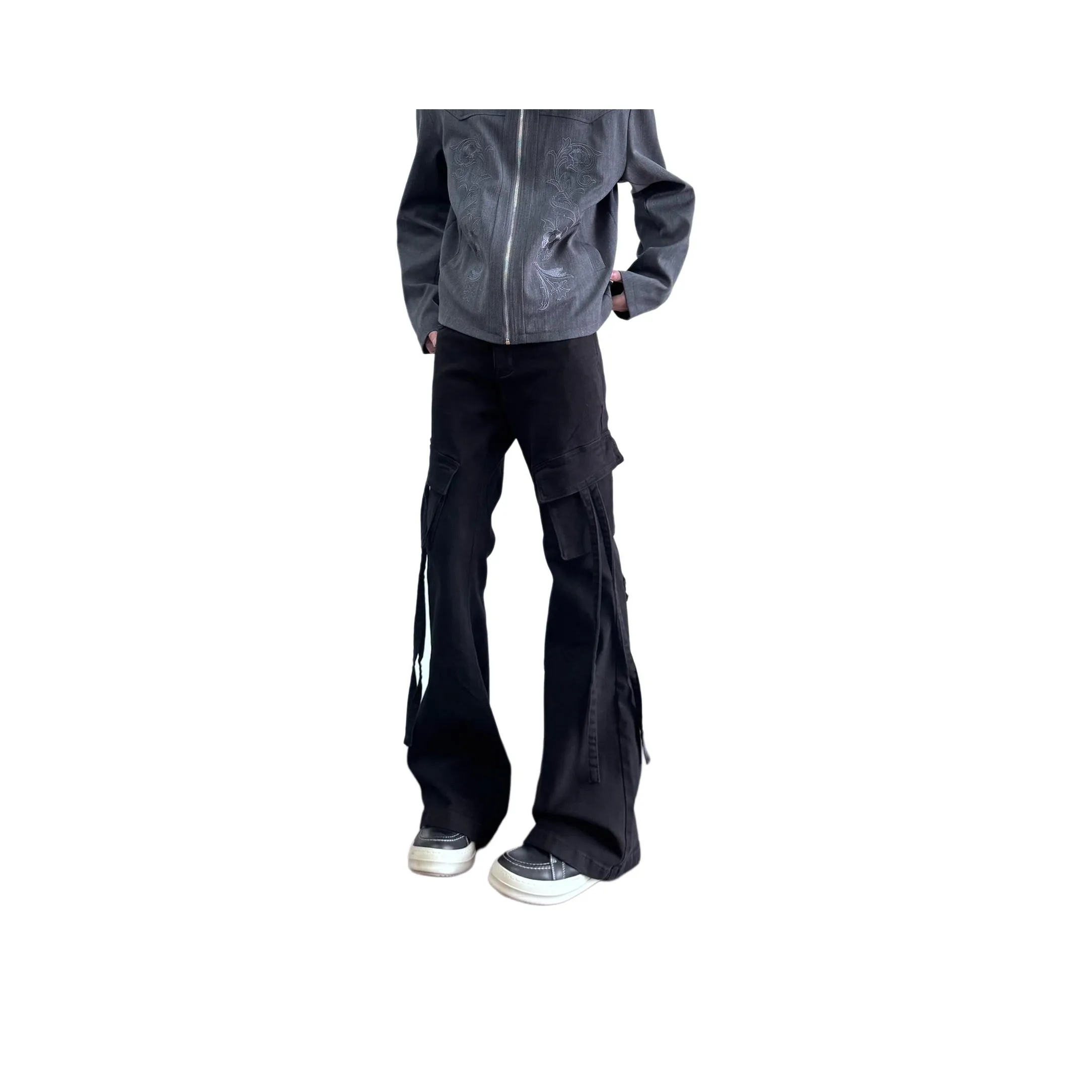 Pirkadat Черные Унисекс Джинсы