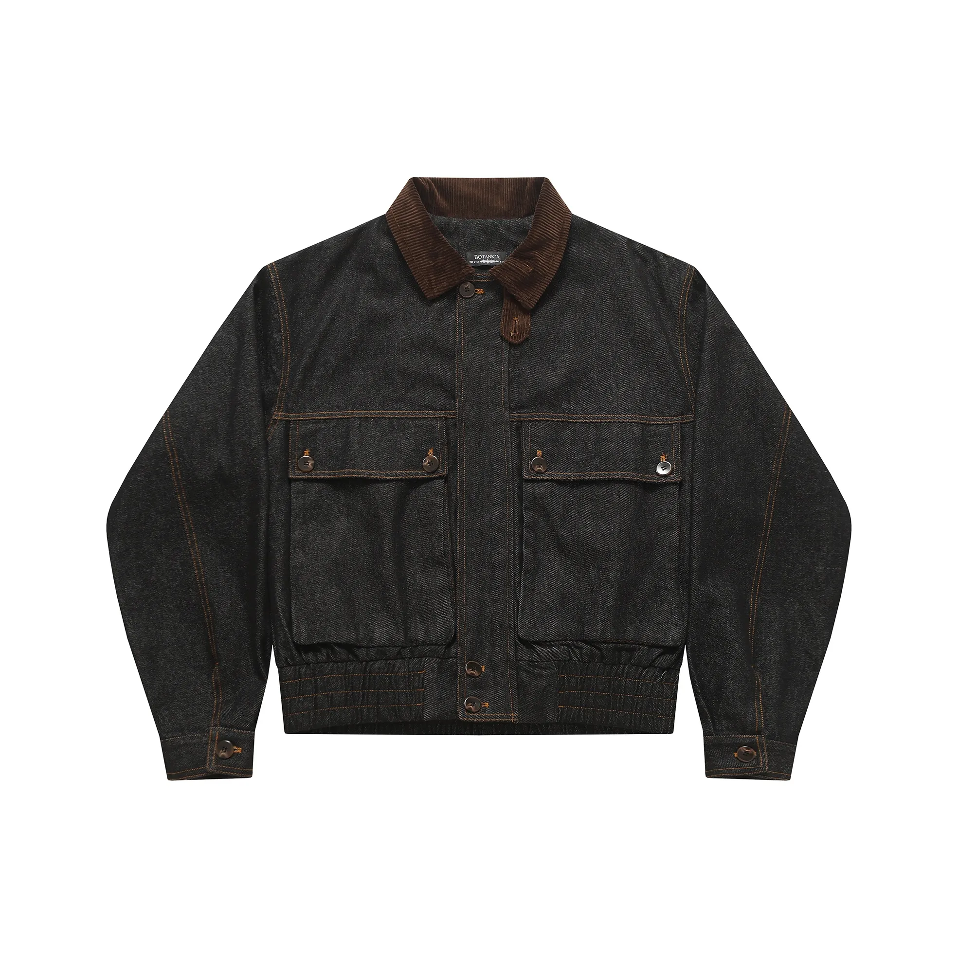 BOTANICA 25FW Куртка Унисекс Черный