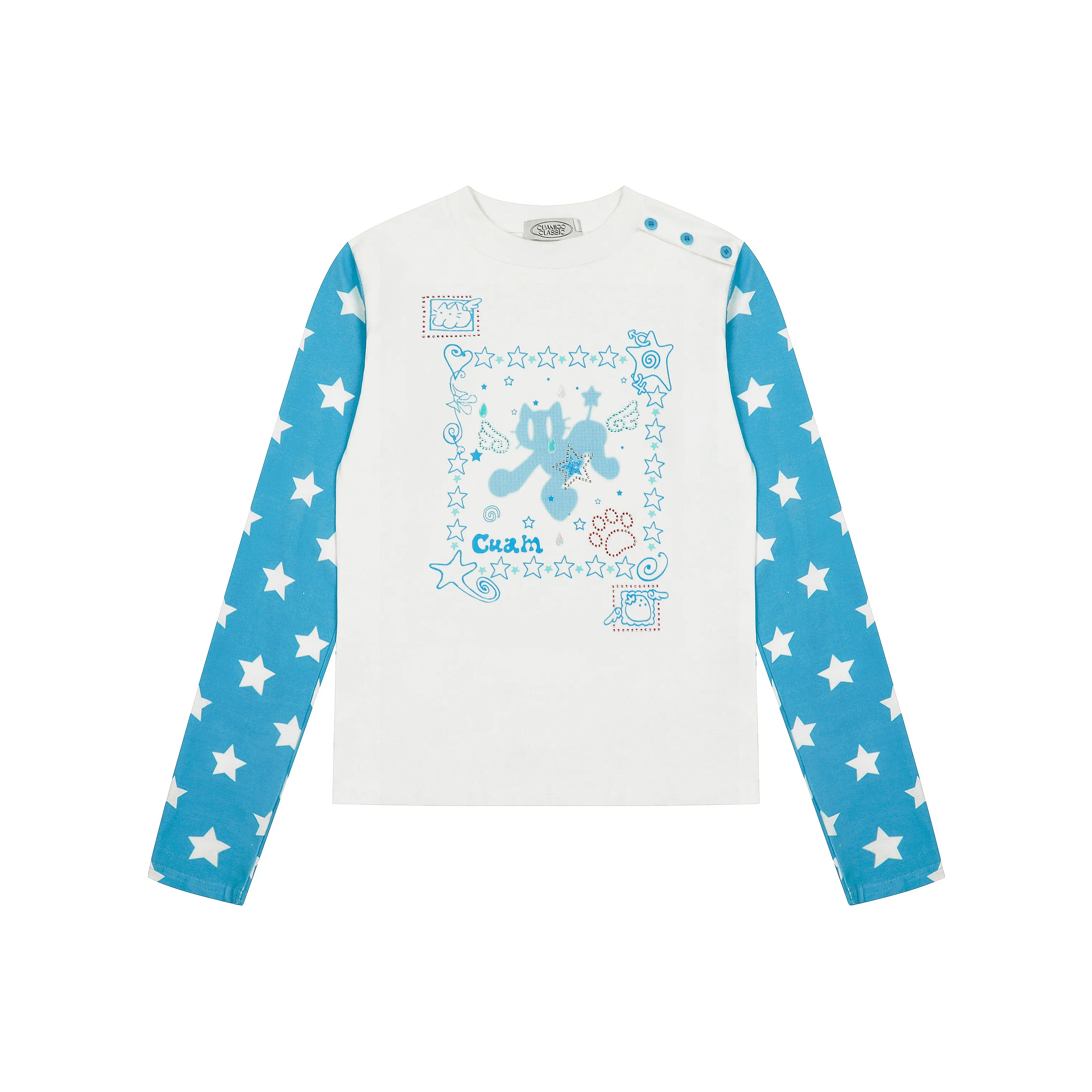 XIAOLIZI Белый Унисекс T-рубашки