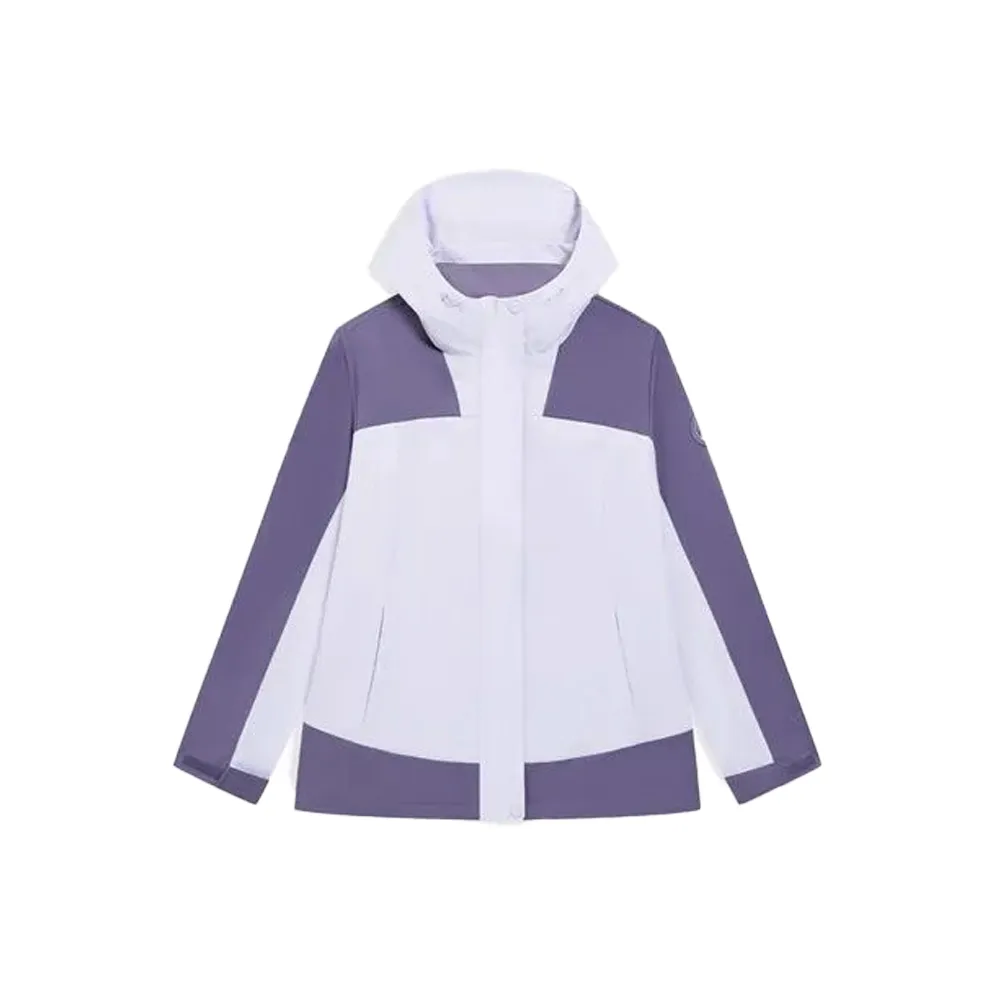 XTEP Поход Устойчивый к истиранию ТермоТрикот Женская Прозрачный Фиолетовый Королевский Фиолетовый