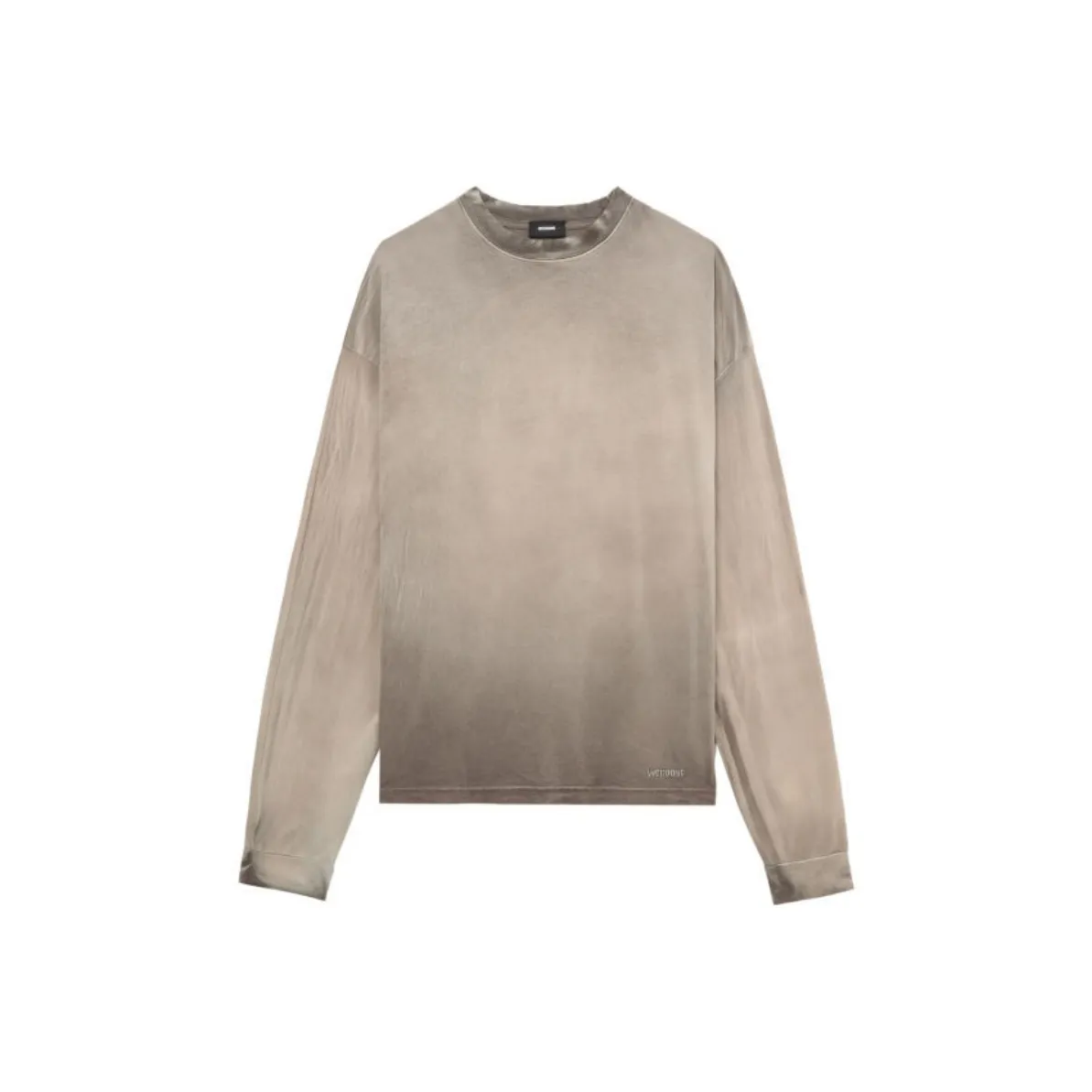 WE11DONE Коричневый Женские T-рубашки