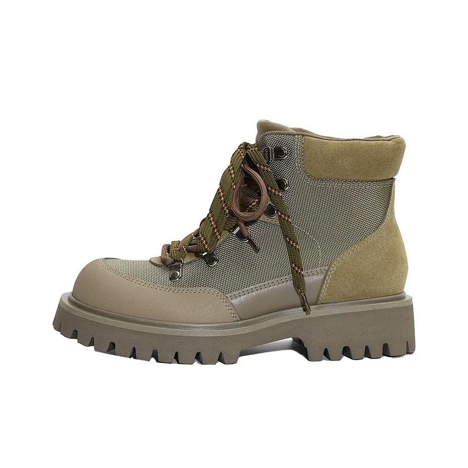 URBAN REVIVO Ботильоны Зеленые Мужские