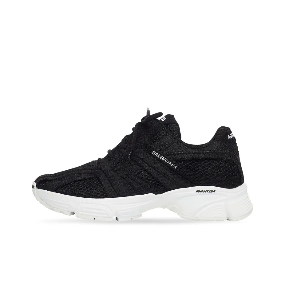 Balenciaga Phantom Casual Shoes Women's Low Top Black