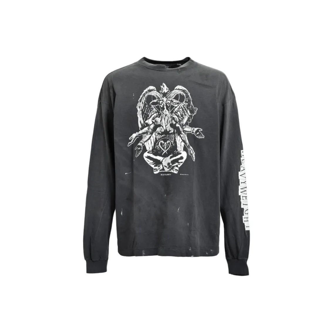 SAINT Mxxxxx FW25 Тяжёлый вес LS Tee T Рубашка Унисекс