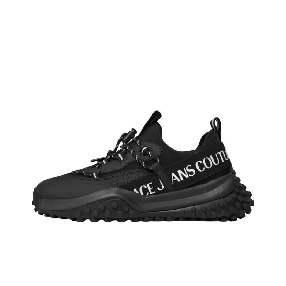 VERSACE JEANS Casual Shoes Men Low Top Black