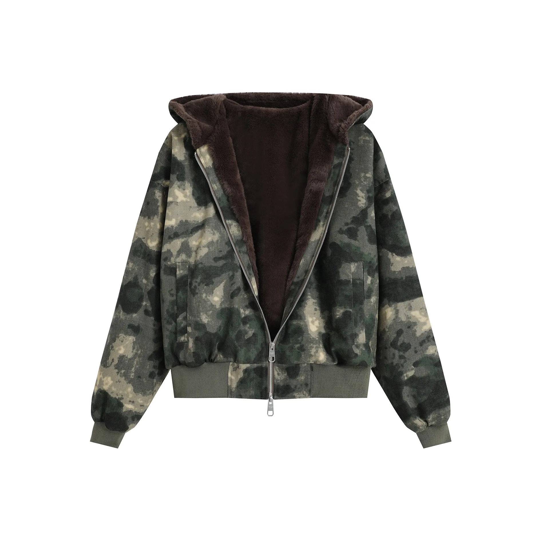WAITINGWAVE Камуфляж Унисекс Куртки