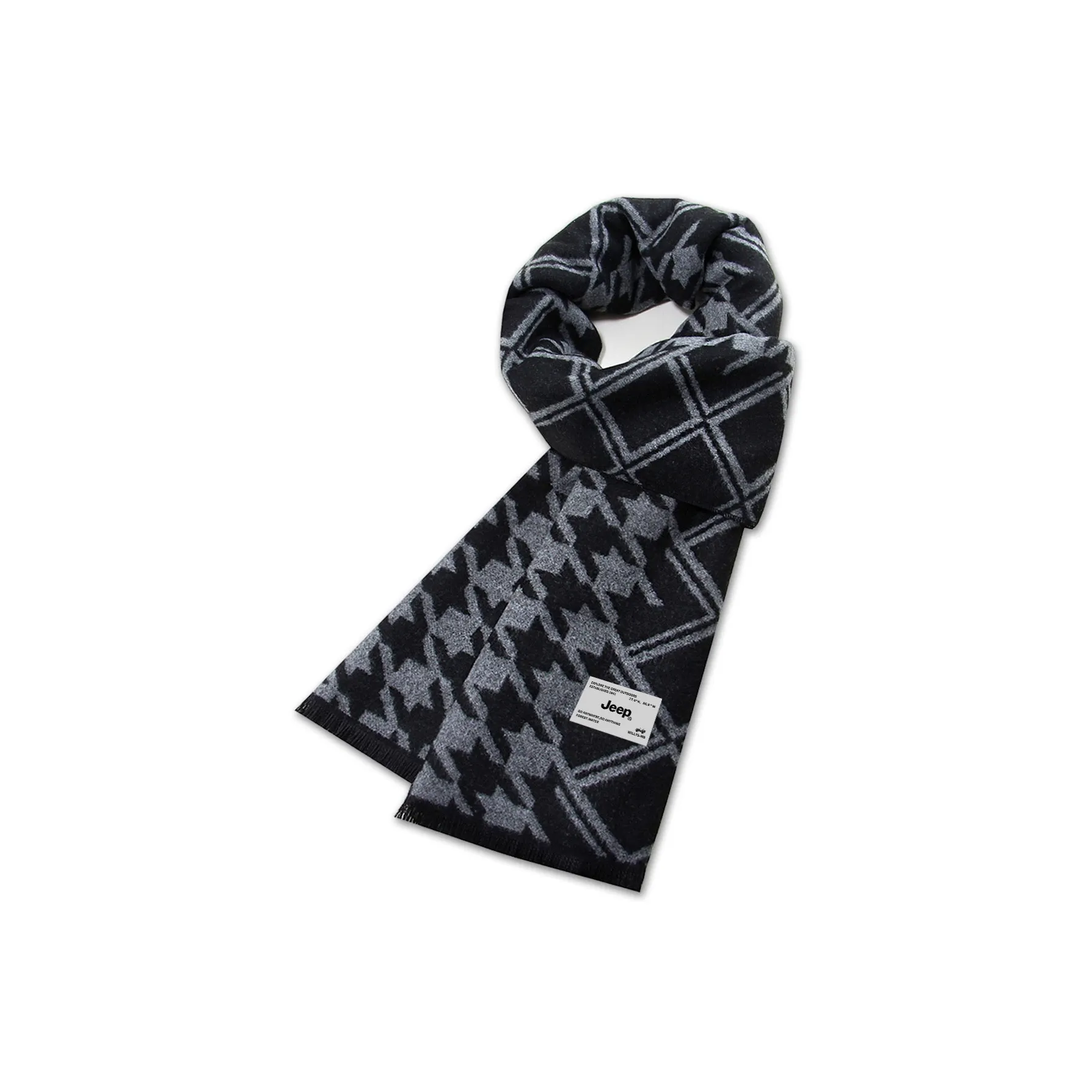 Jeep Искусственный кашемир Вязаные шарфы Унисекс