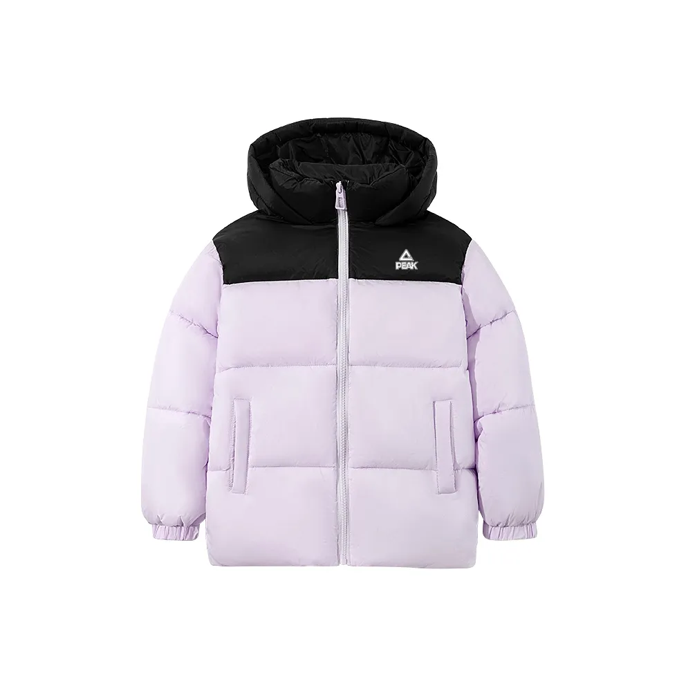 PEAK Фиолетовый PK Чисто белый Стандарт K Kids Утеплённые куртки