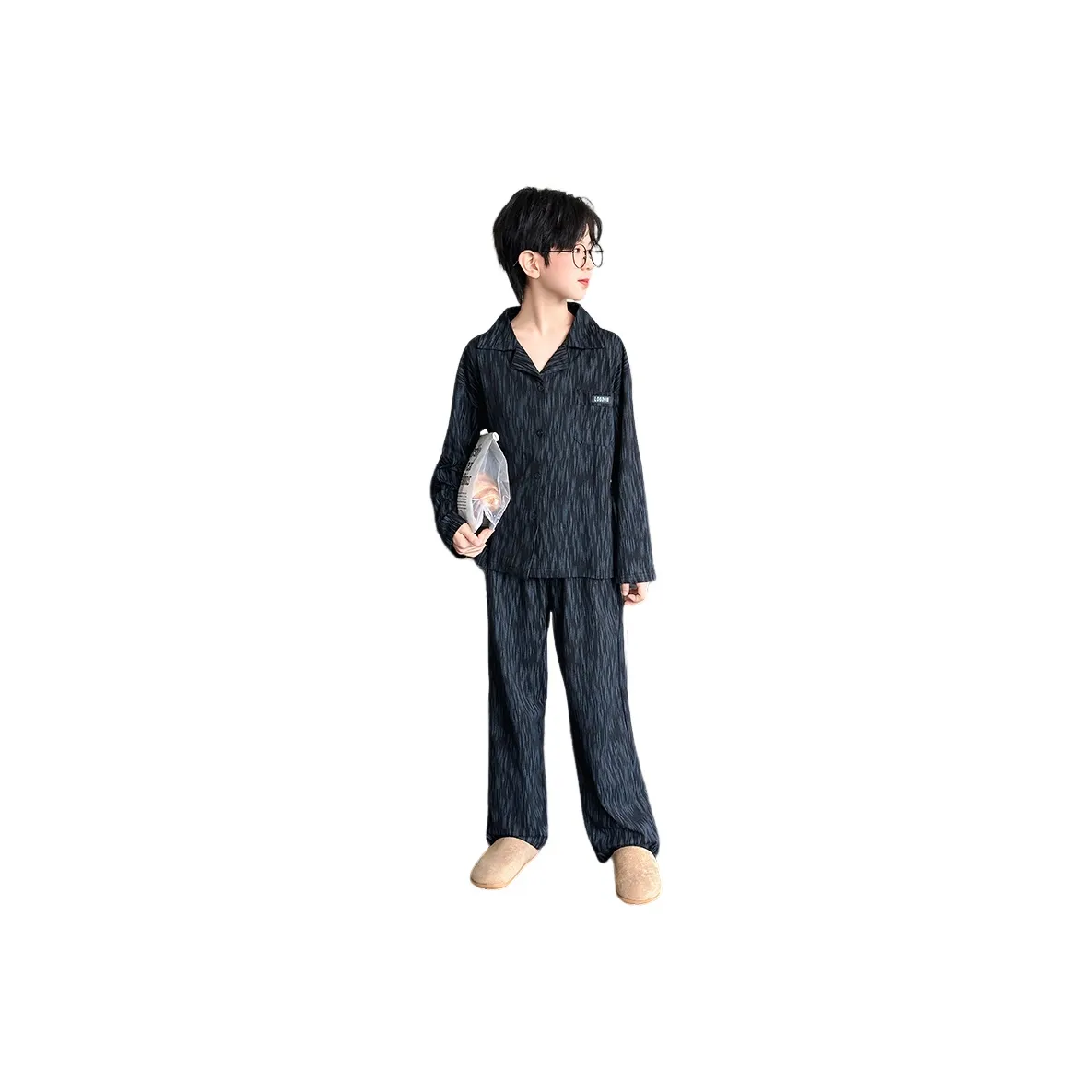 Lanza Домашний Комплект Весенний Осенний Черный Подростки