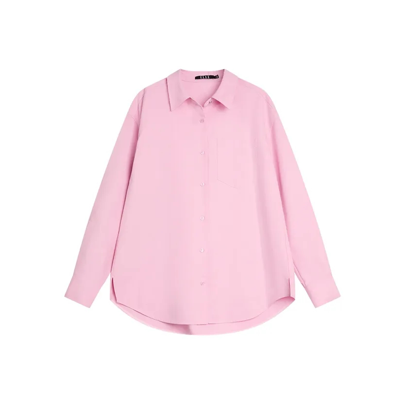 ELLE Розовые Женские Рубашки