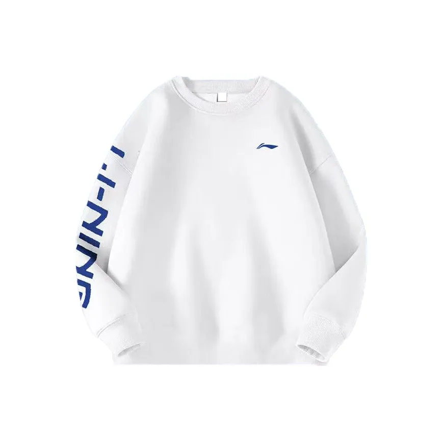 LINING YOUNG Белый Унисекс Свитшоты