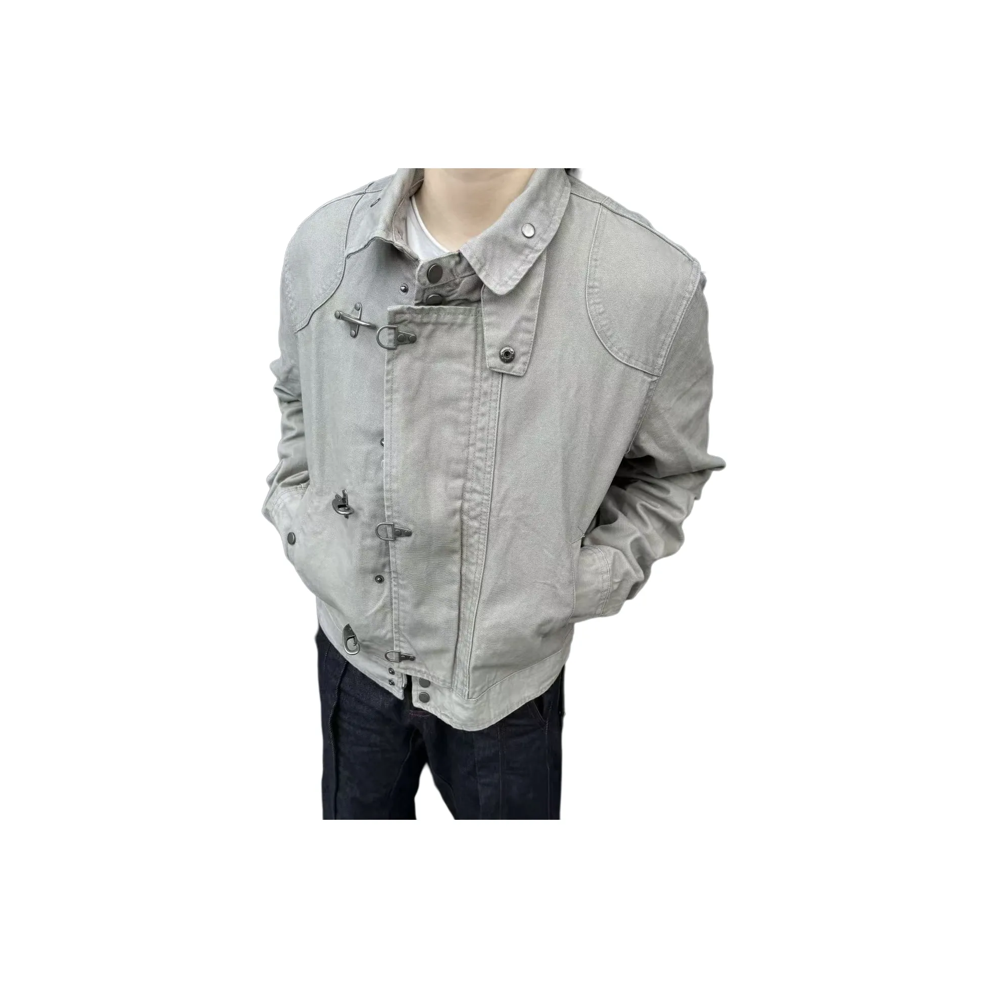 OG96 LAB Серый Унисекс Куртки