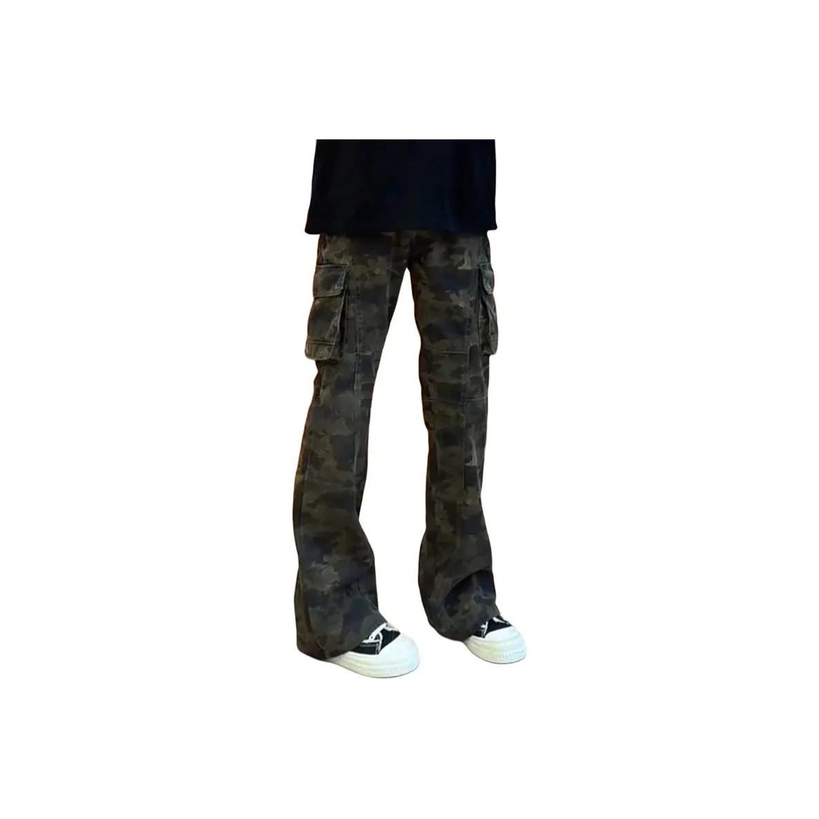 DUATOGE Камуфляж Коричневый Цвет Мужские Джинсы