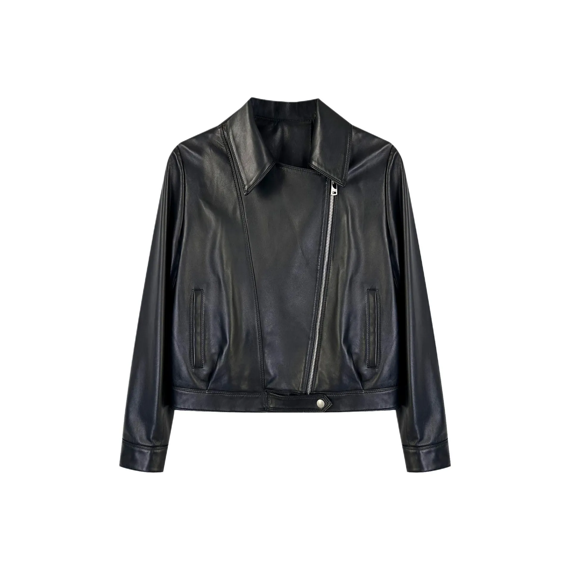 GZQJ Женские кожаные куртки