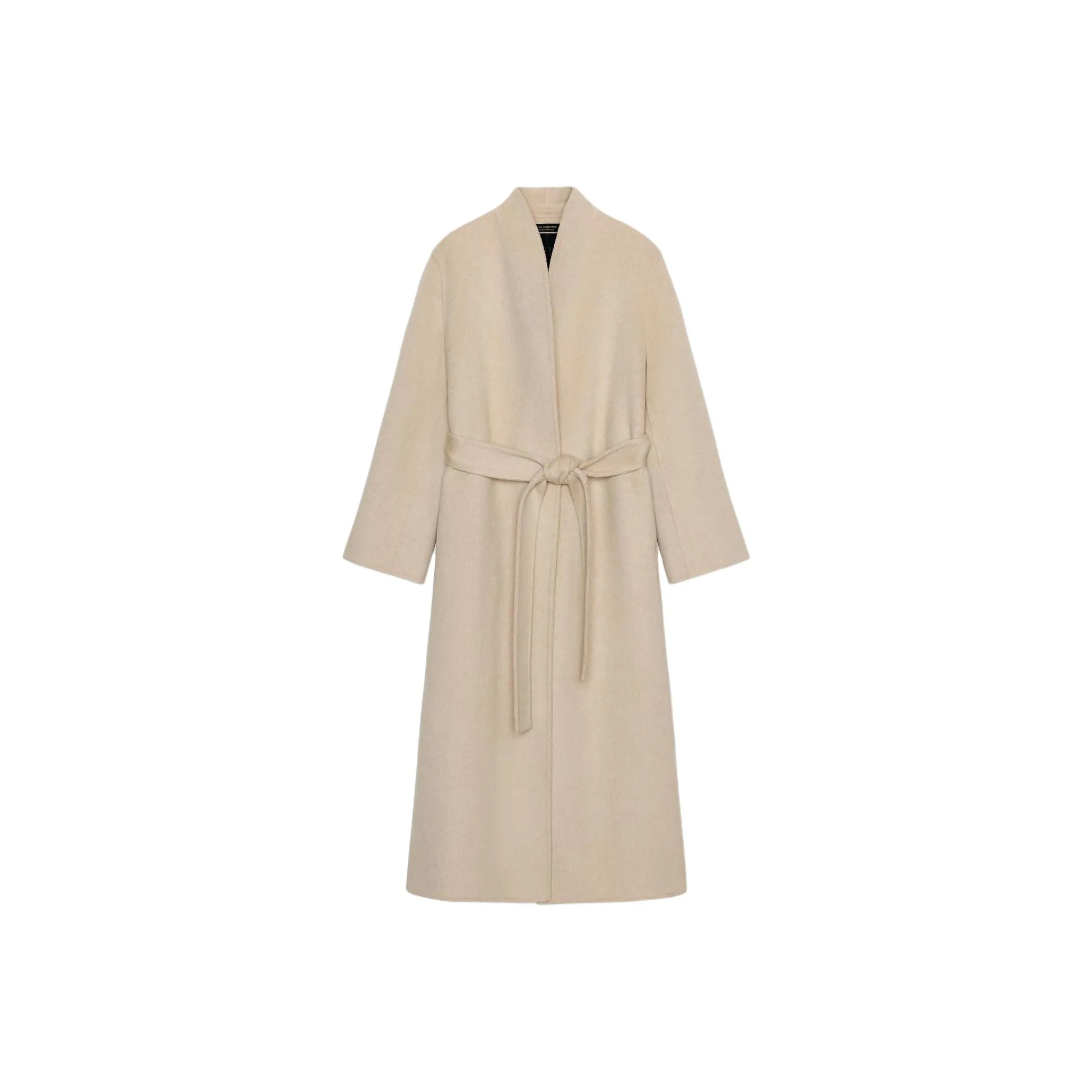 ZARA ZW Series Бежевый Женский Пальто