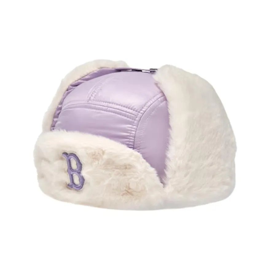 MLB Boston Red Sox Полиэстер Шапки-ушанки Детские Фиолетовые