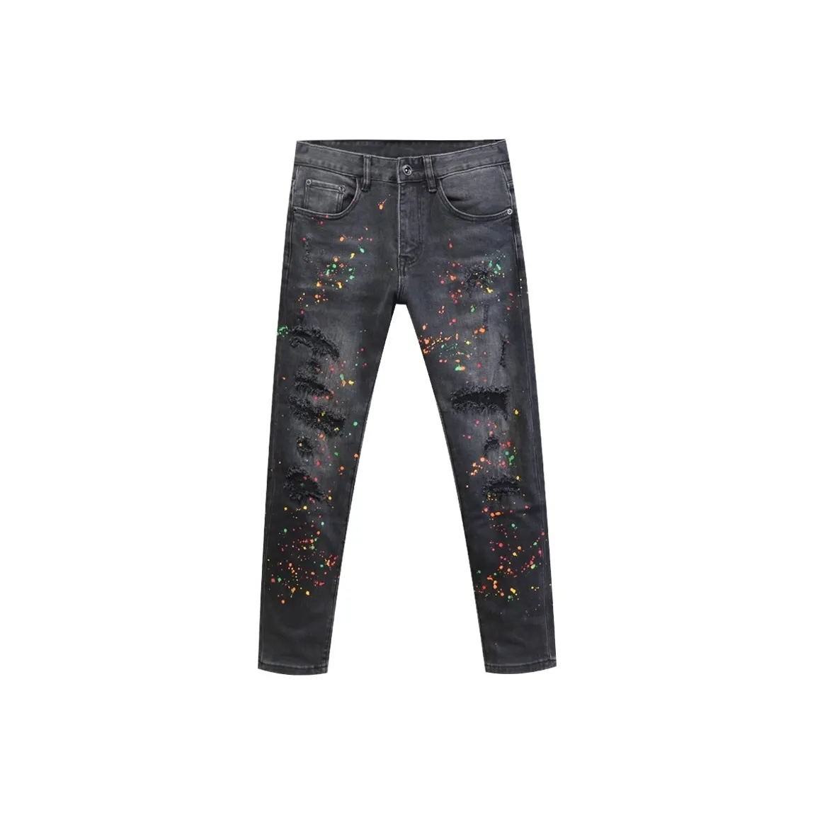 ZMHT Черные Унисекс Джинсы