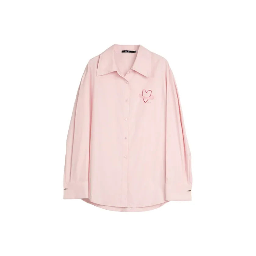 ELLE Розовые Женские Рубашки