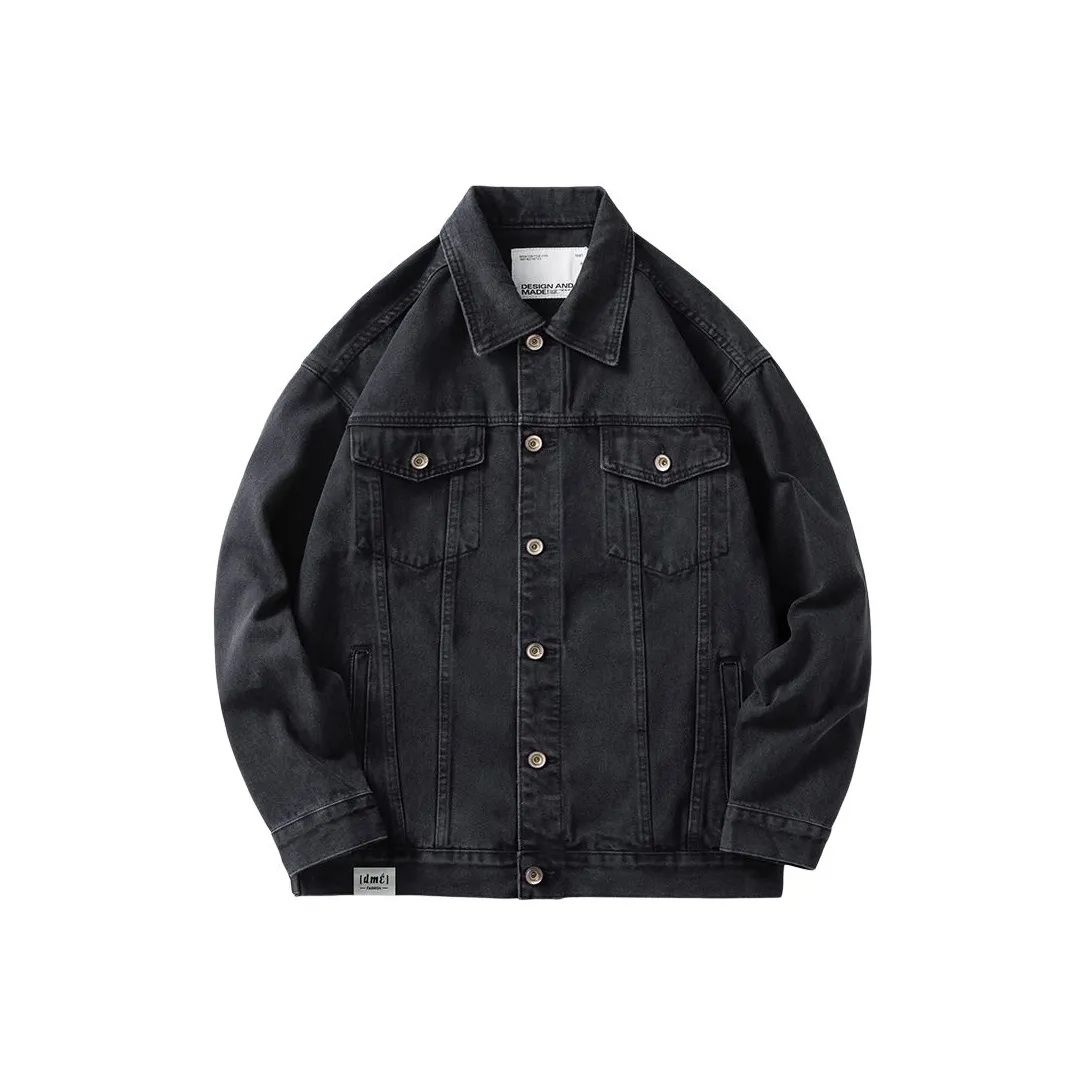 【Dme】 Denim Jacket Unisex Black