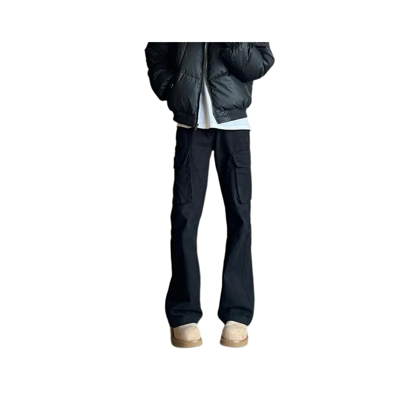 SOUL WORKER Черный Унисекс Джинсы