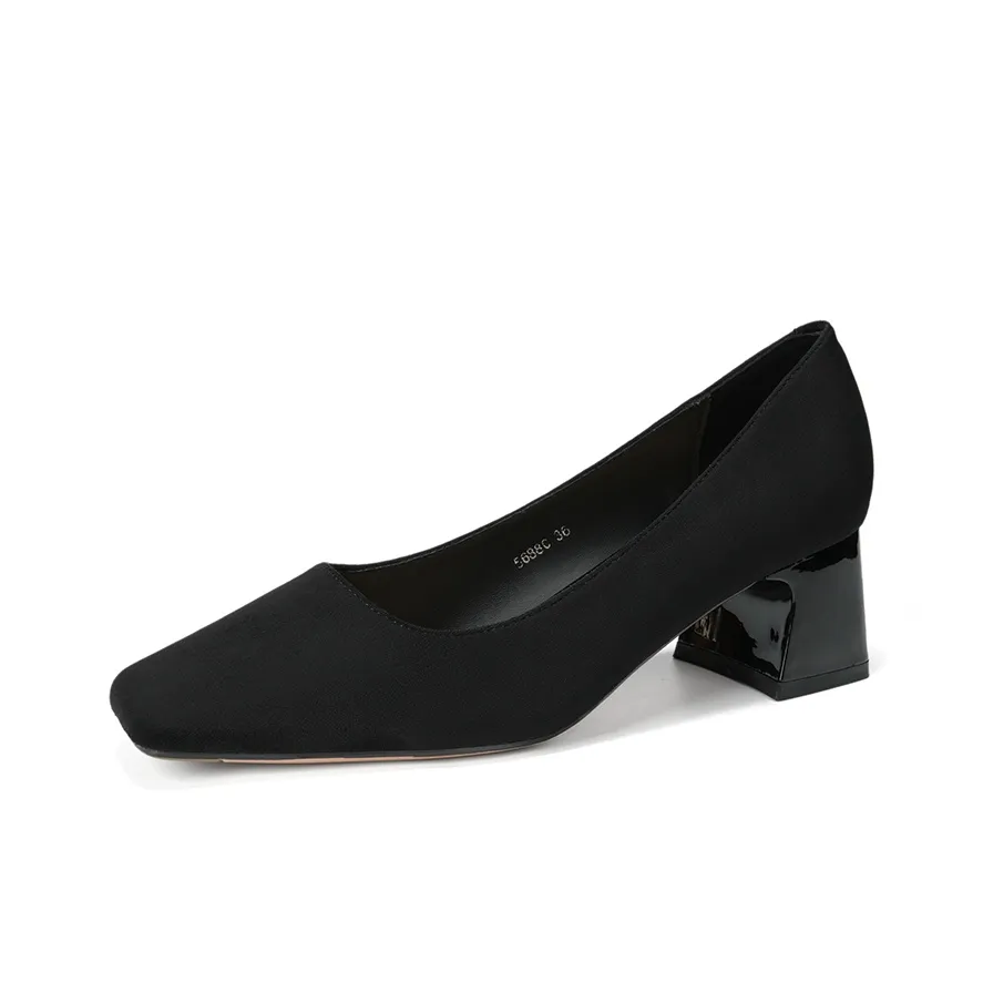 Zubumei Грубый каблук Высокие каблуки 5 см Женские