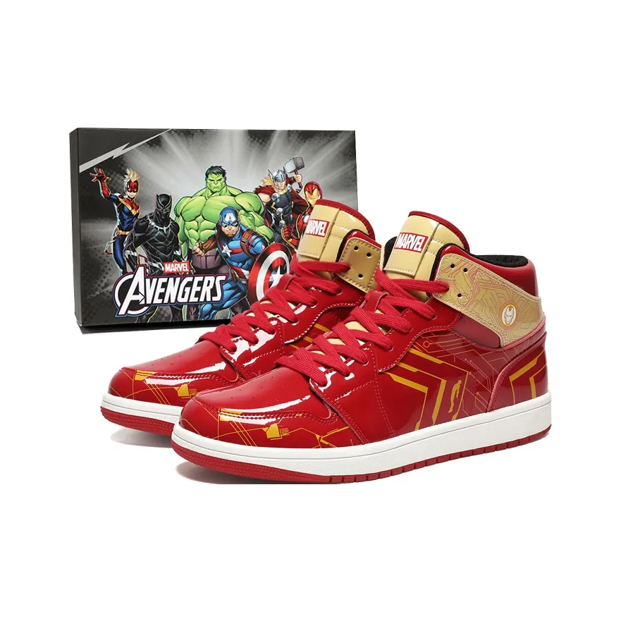 MARVEL Скейтборд Кроссовки High Топ Унисекс