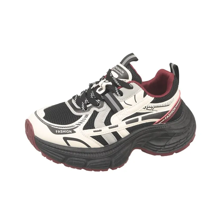 Yue Elsa Амортизация Высота Увеличение Устойчивость к Износу Легкий Противоскользящий Низкий Топ Толстая Подошва Кроссовки Женские