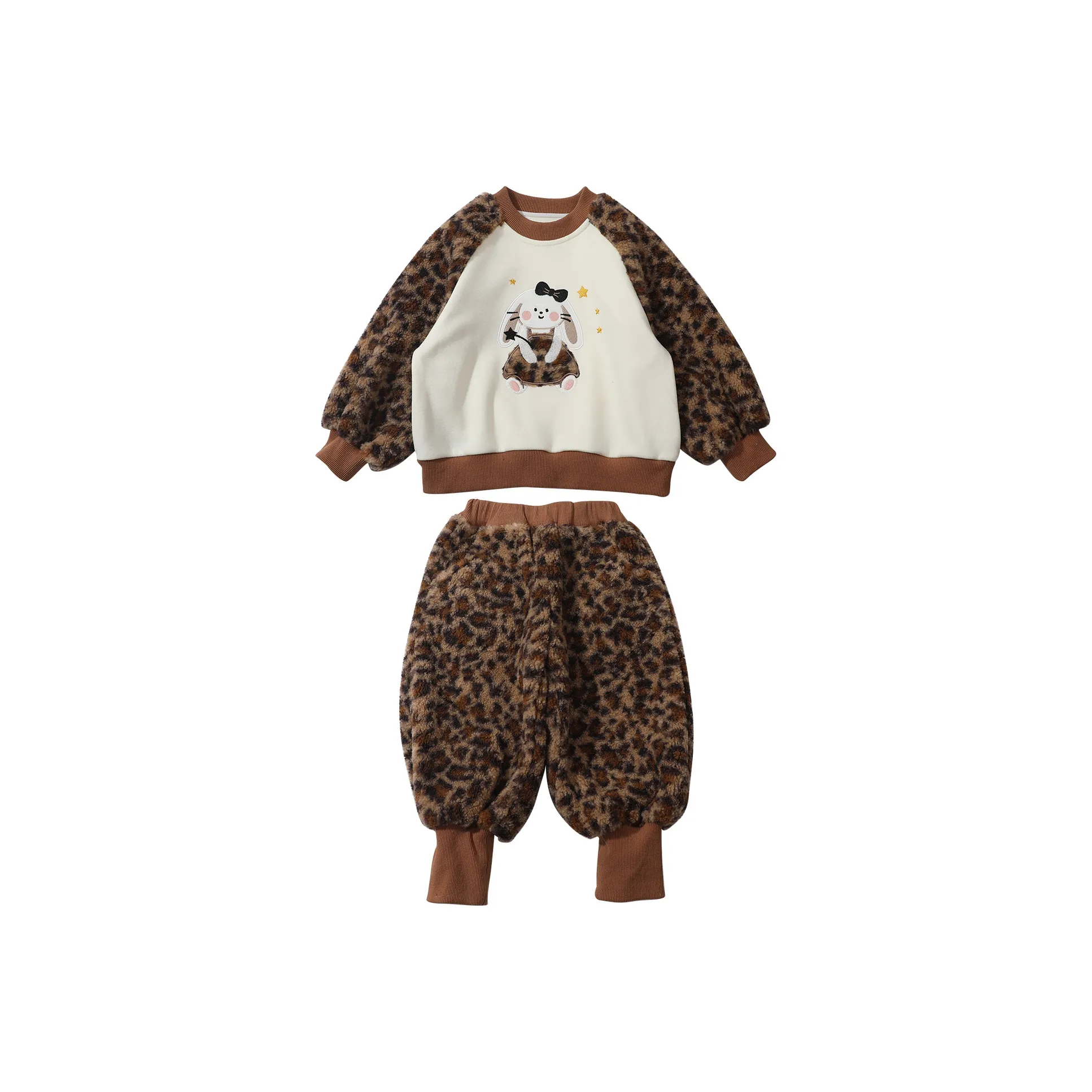 SUPEREDGE Леопардовый принт Наборы одежды для детей