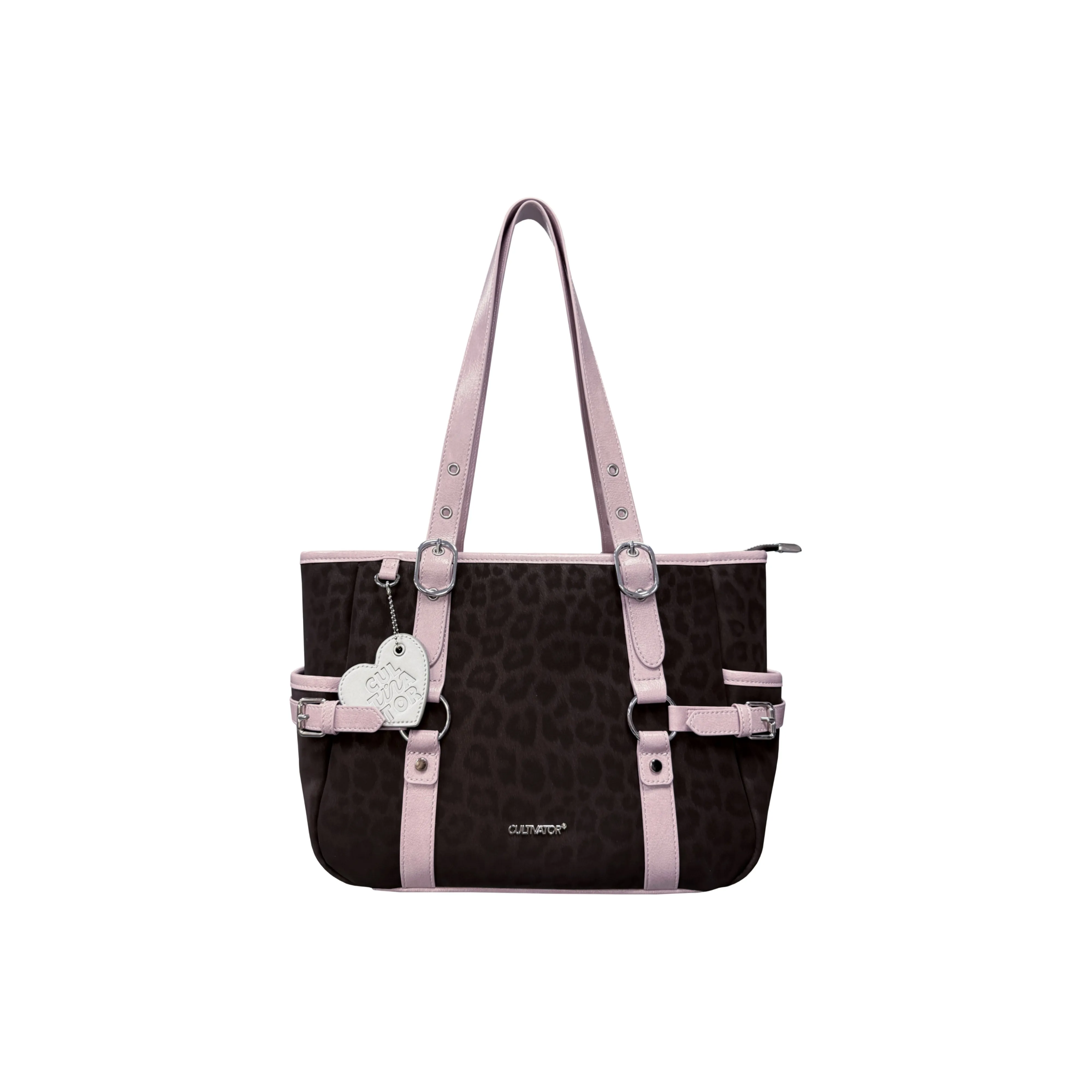 CULTIVATOR ПУ (полиуретан) Сумка через плечо Женская с леопардовым принтом и цветовым блоком