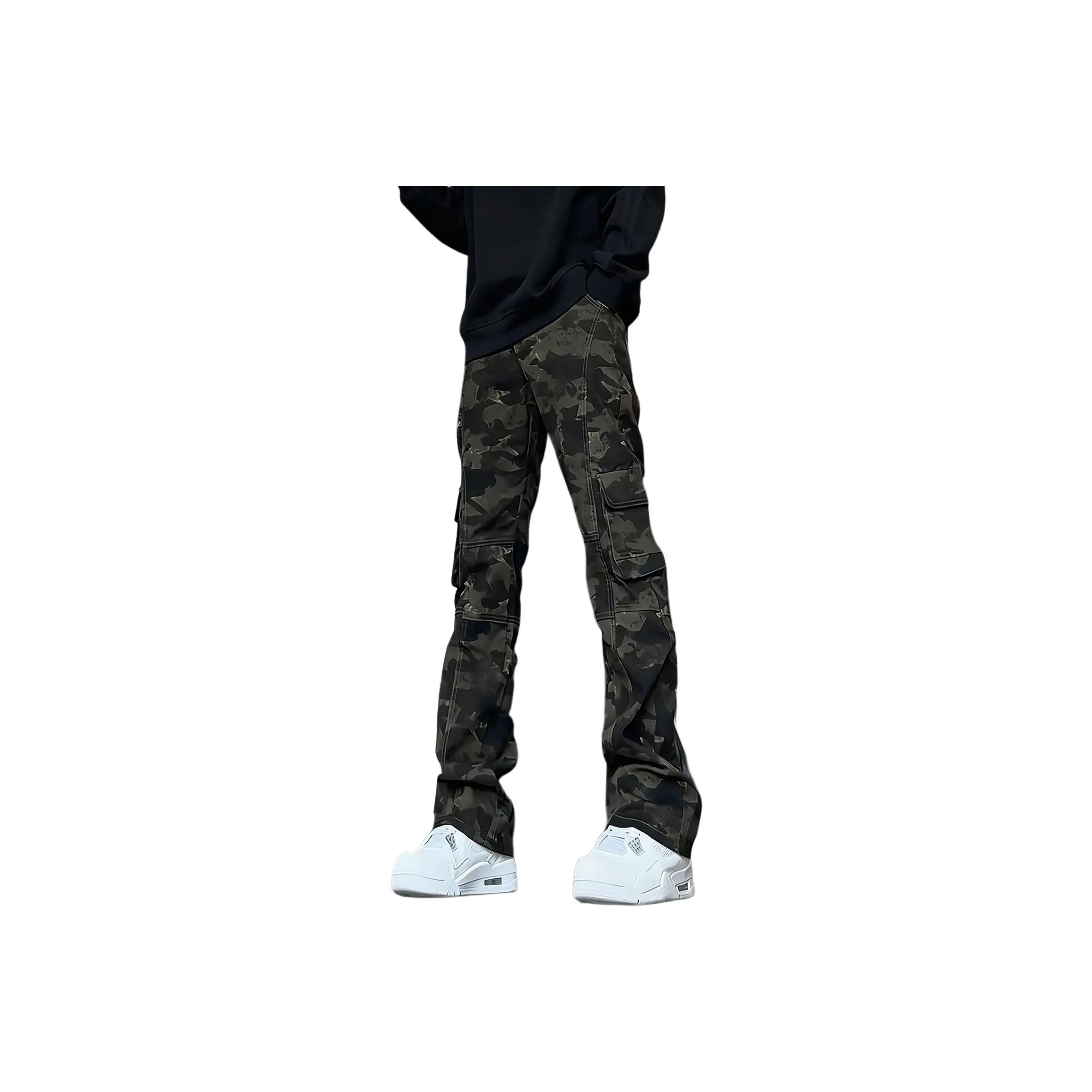 DUATOGE Камуфляж Коричневый Цвет Мужские Джинсы