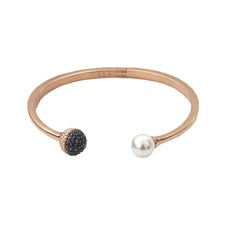 Swarovski Lollypop Искусственный кристалл Браслеты Унисекс Розовое золото