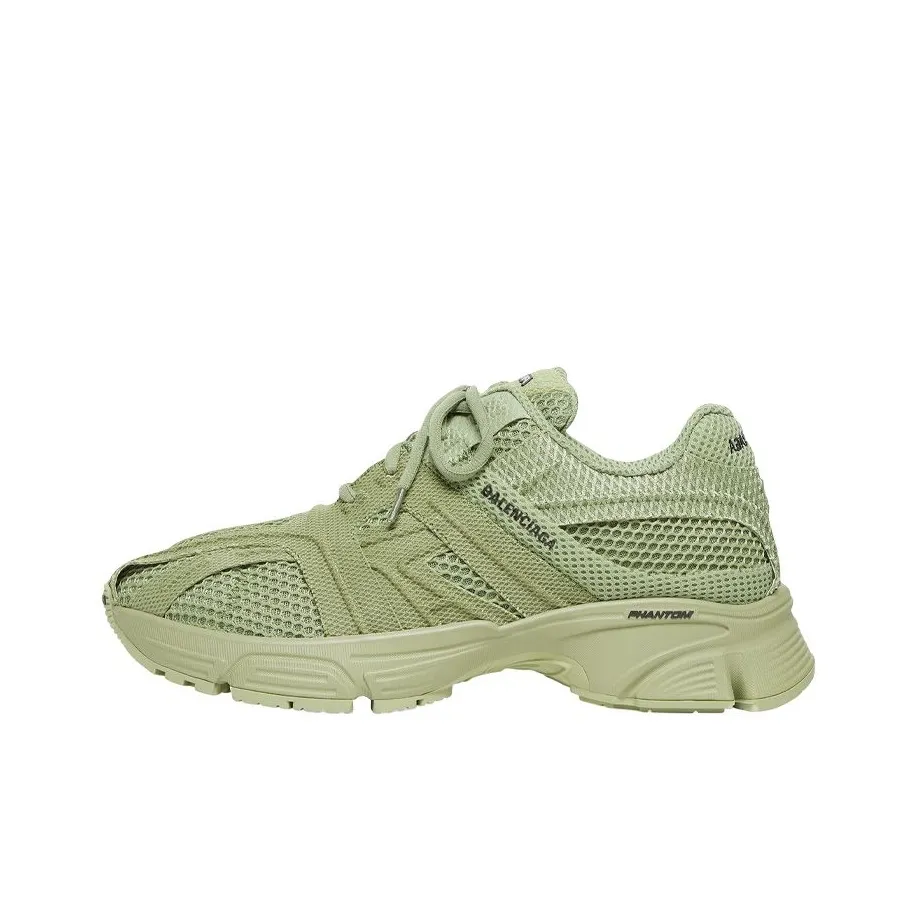 Balenciaga Phantom Low Top Повседневная обувь Женская Зеленая