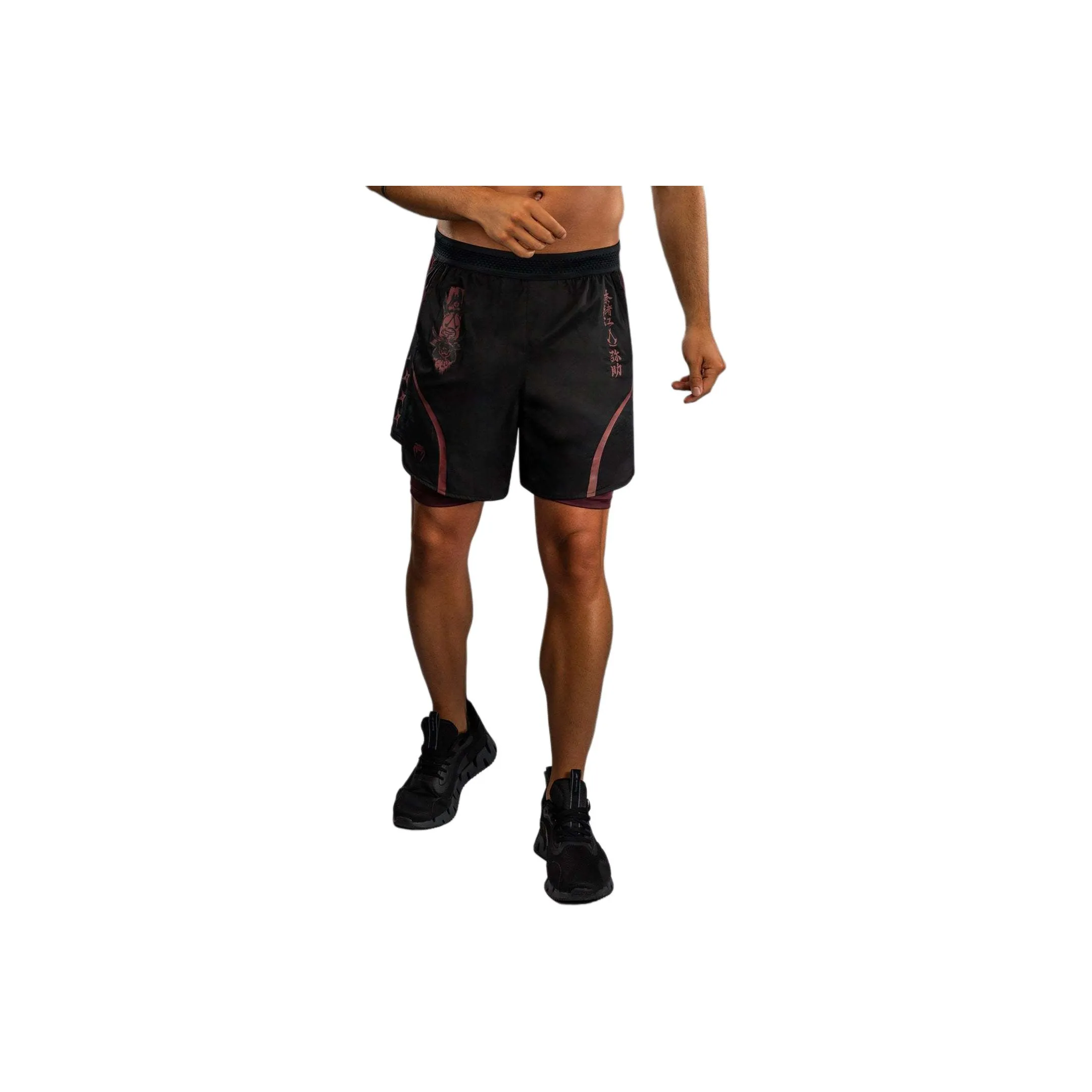 VENUM Бордовый Черный 615 Мужские спортивные шорты