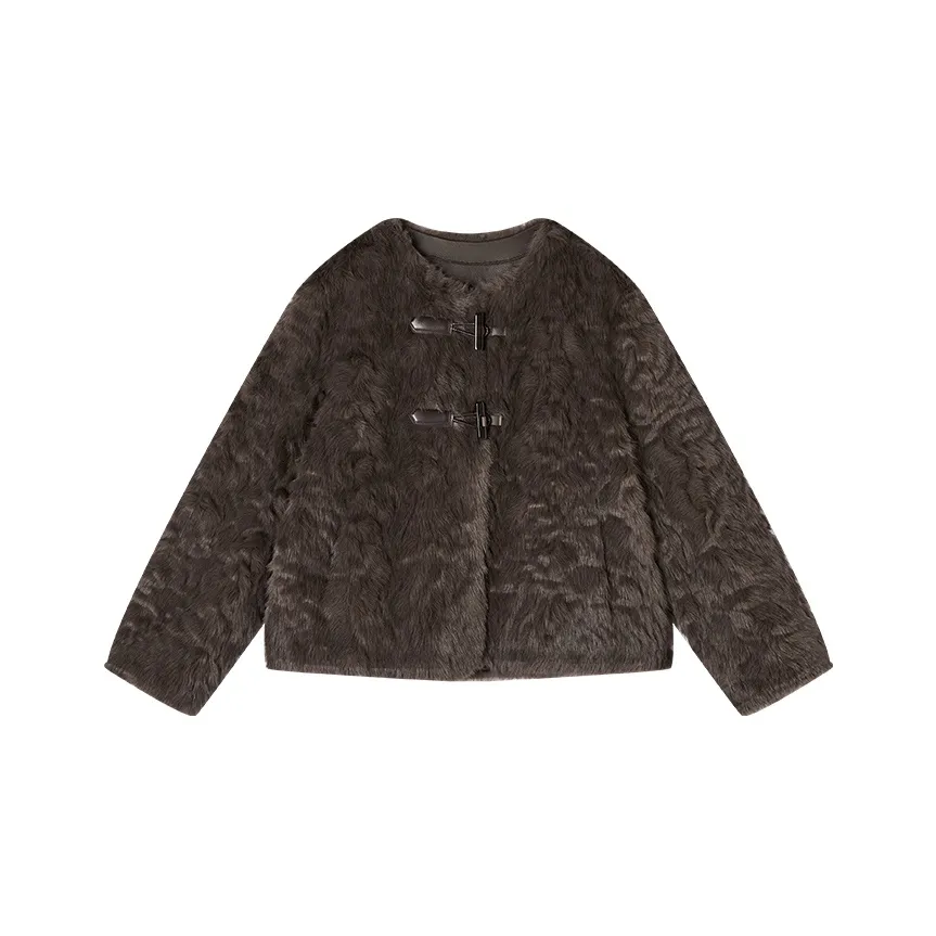 XIANGYING Кофе Женские Меховые изделия