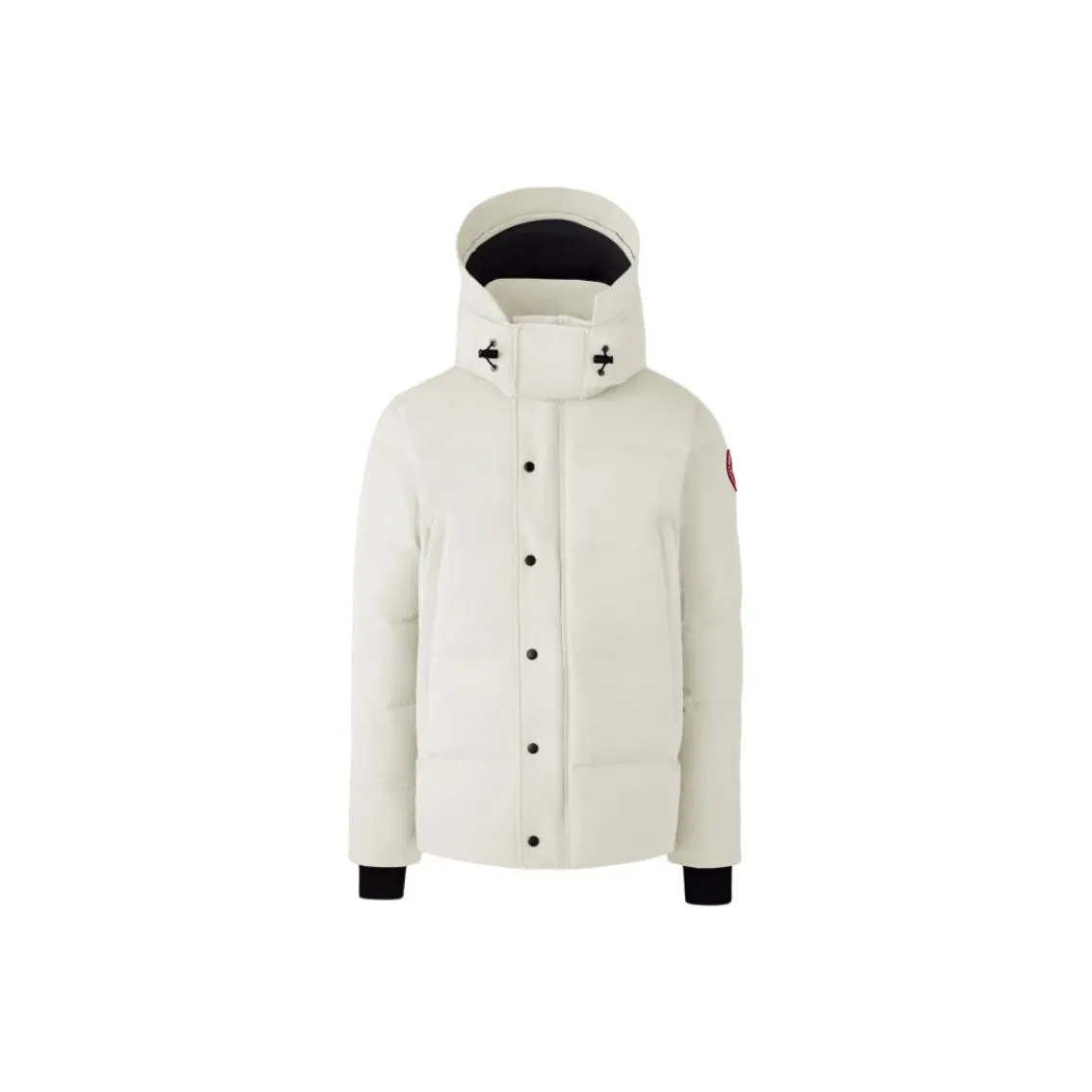 Canada Goose Wyndham Series Down Jackets Men Dawn White
