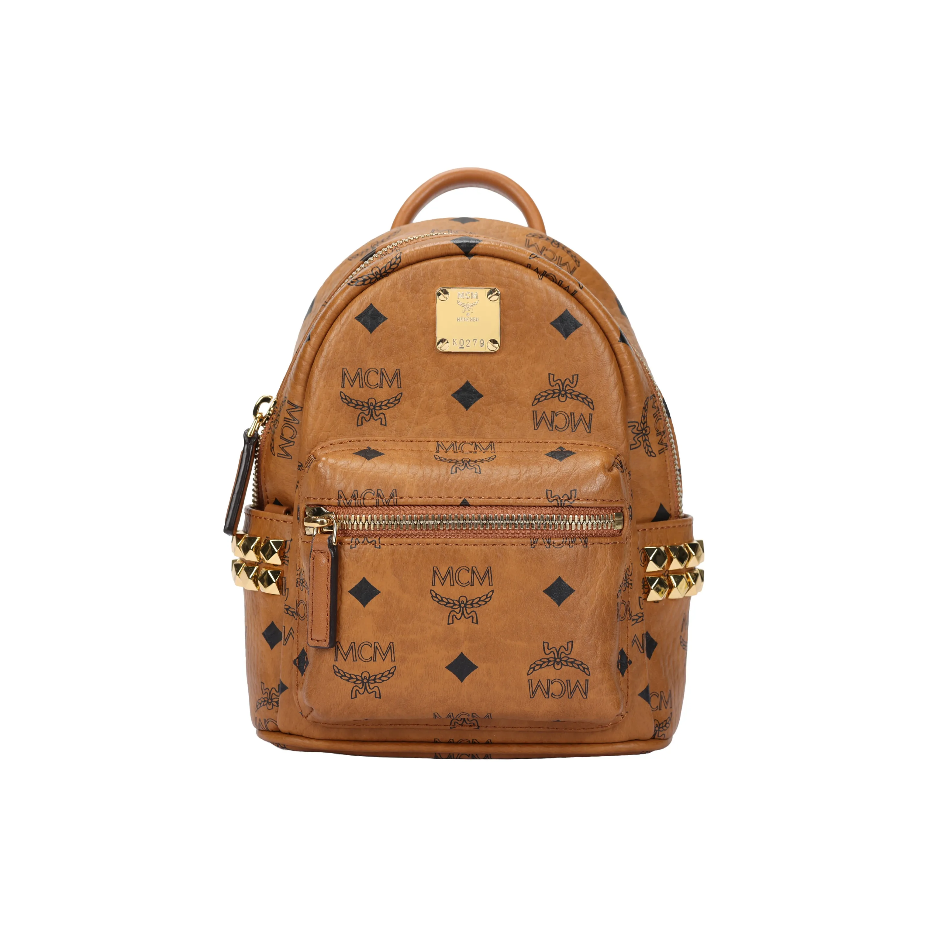 MCM Stark Visetos Backpacks