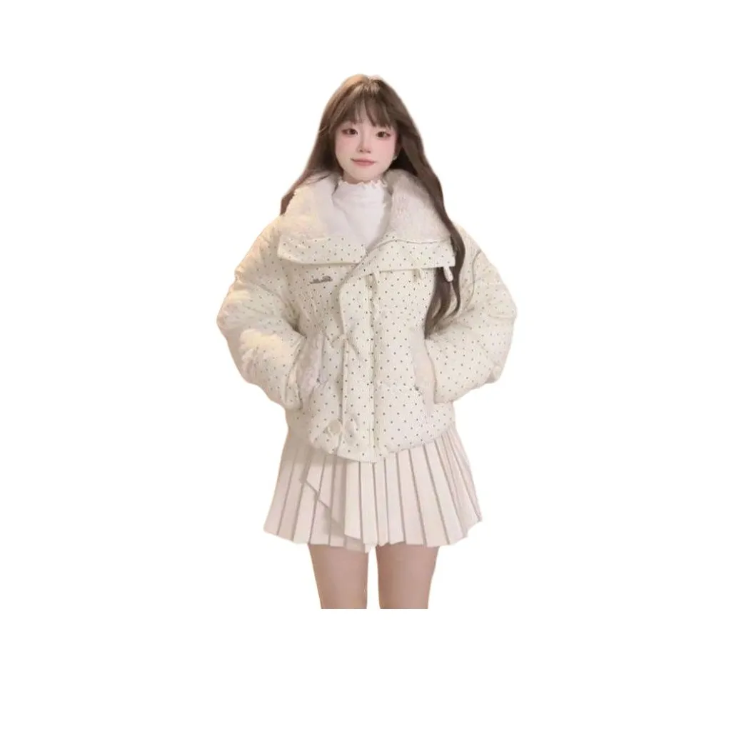 PAZZO Белый Женские пуховики