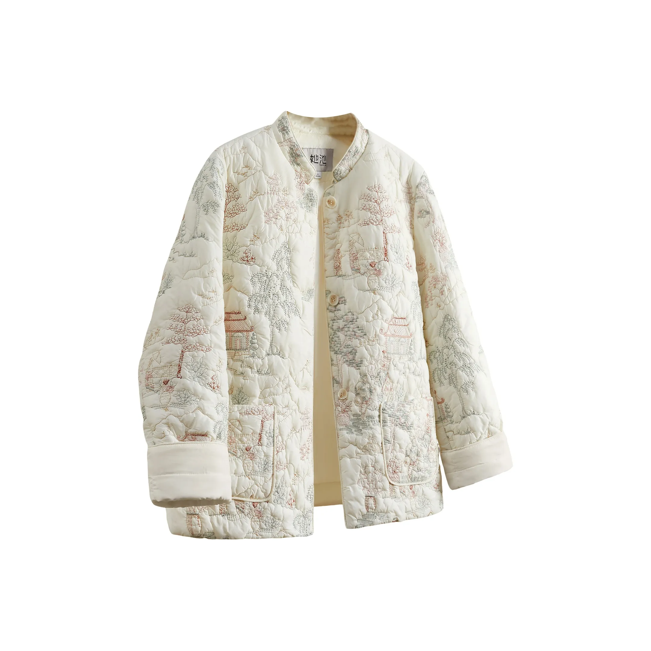 TOUCH Пуховая куртка Женская Экрю