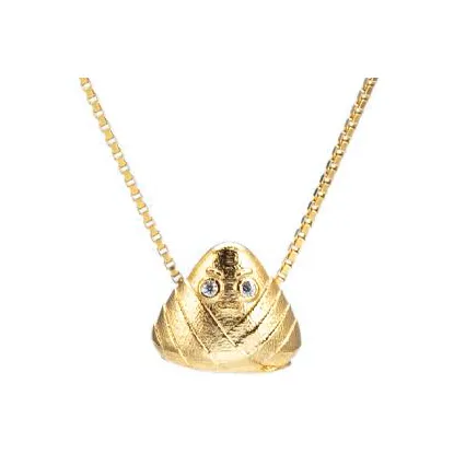 XLP STUDIO Золото-покрытое серебро S925 Ожерелье Женское