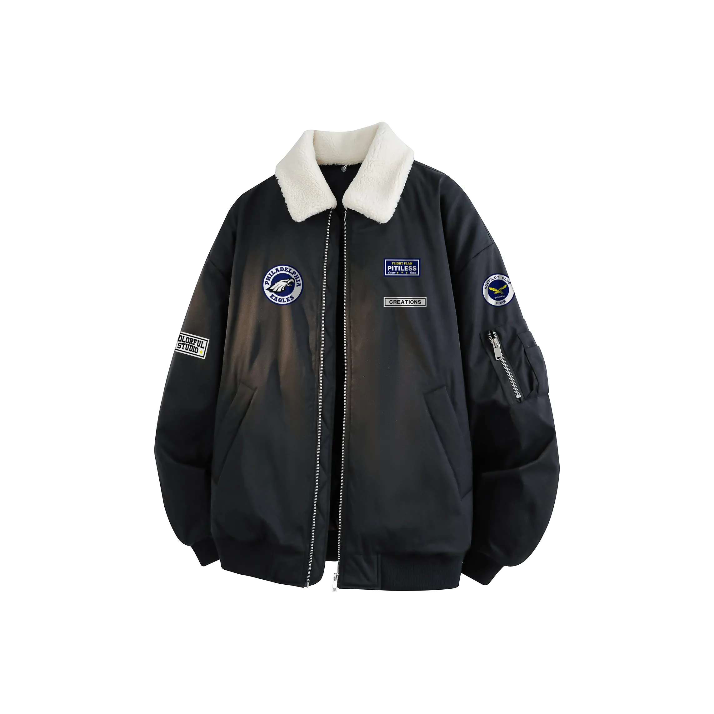 Colorful Creations Пуховая куртка Пальто Унисекс