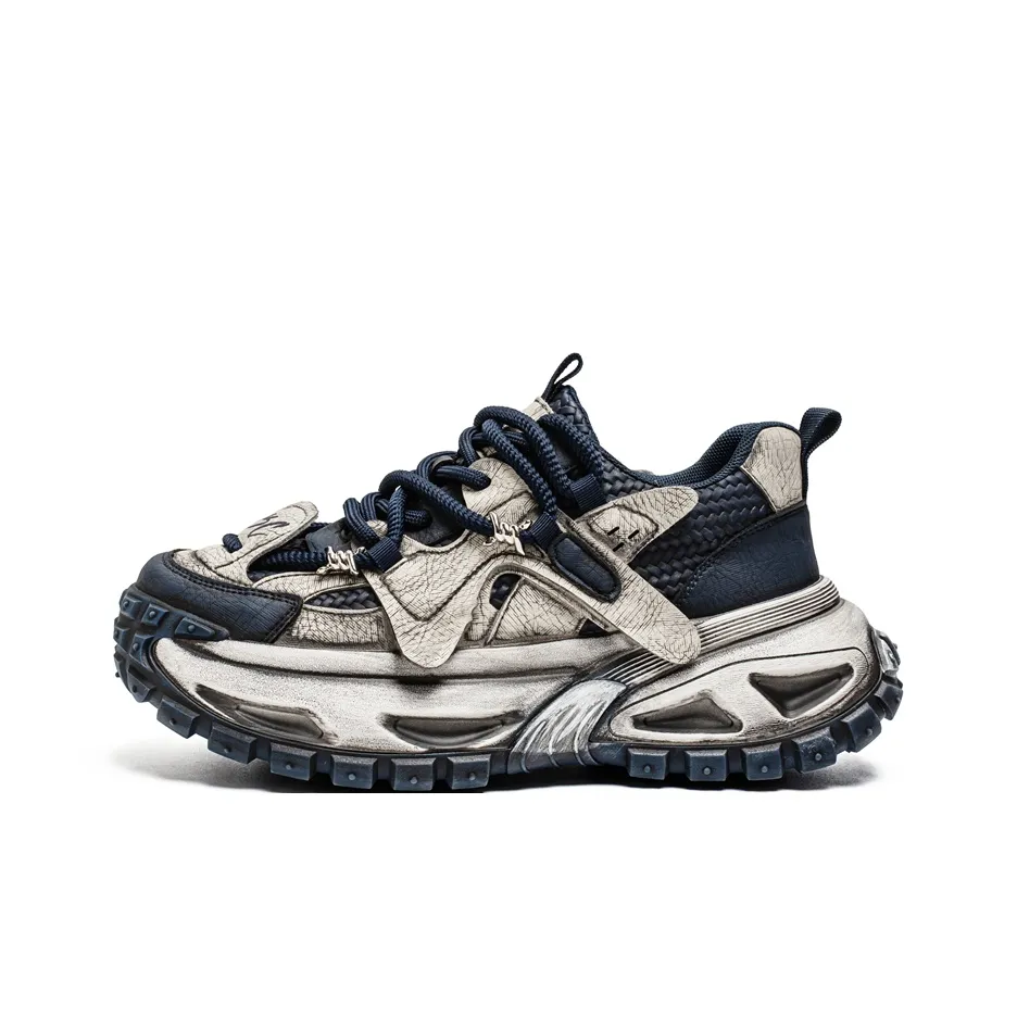 MIIOW Амортизация Покрытие Устойчивость к истиранию Противоскользящий Низкий Топ Толстая подошва Мужские