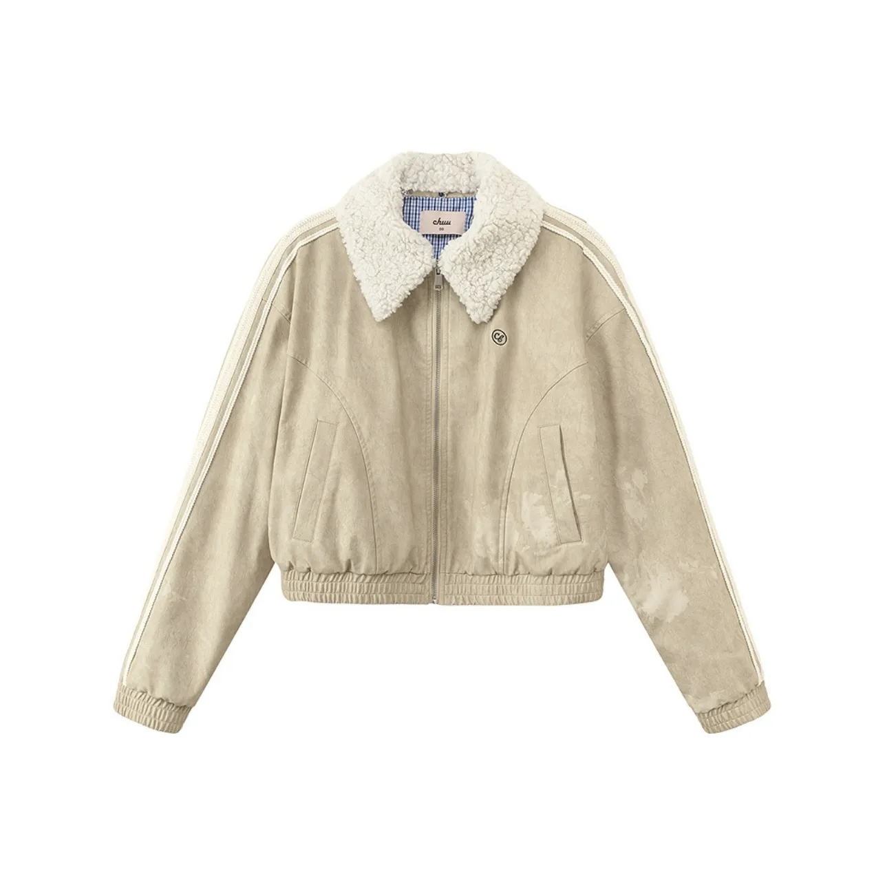 CHUU Хаки Женские пуховики