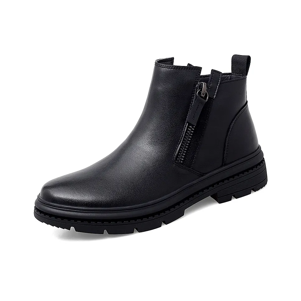 H2 Мода Винтаж Удобная Флисовая Подкладка Обувь Мужская Челси Мужская