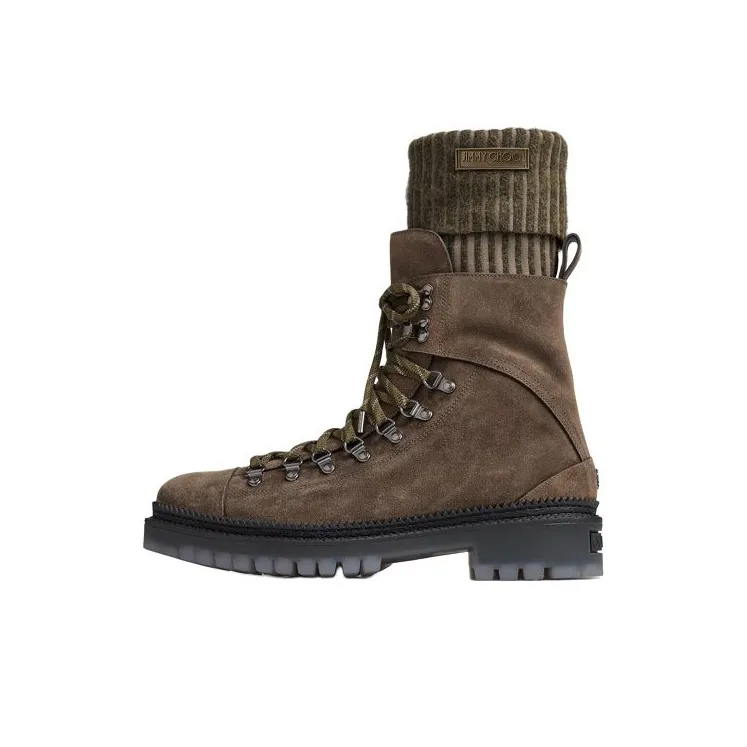 Jimmy Choo Ankle Boots Men Umber