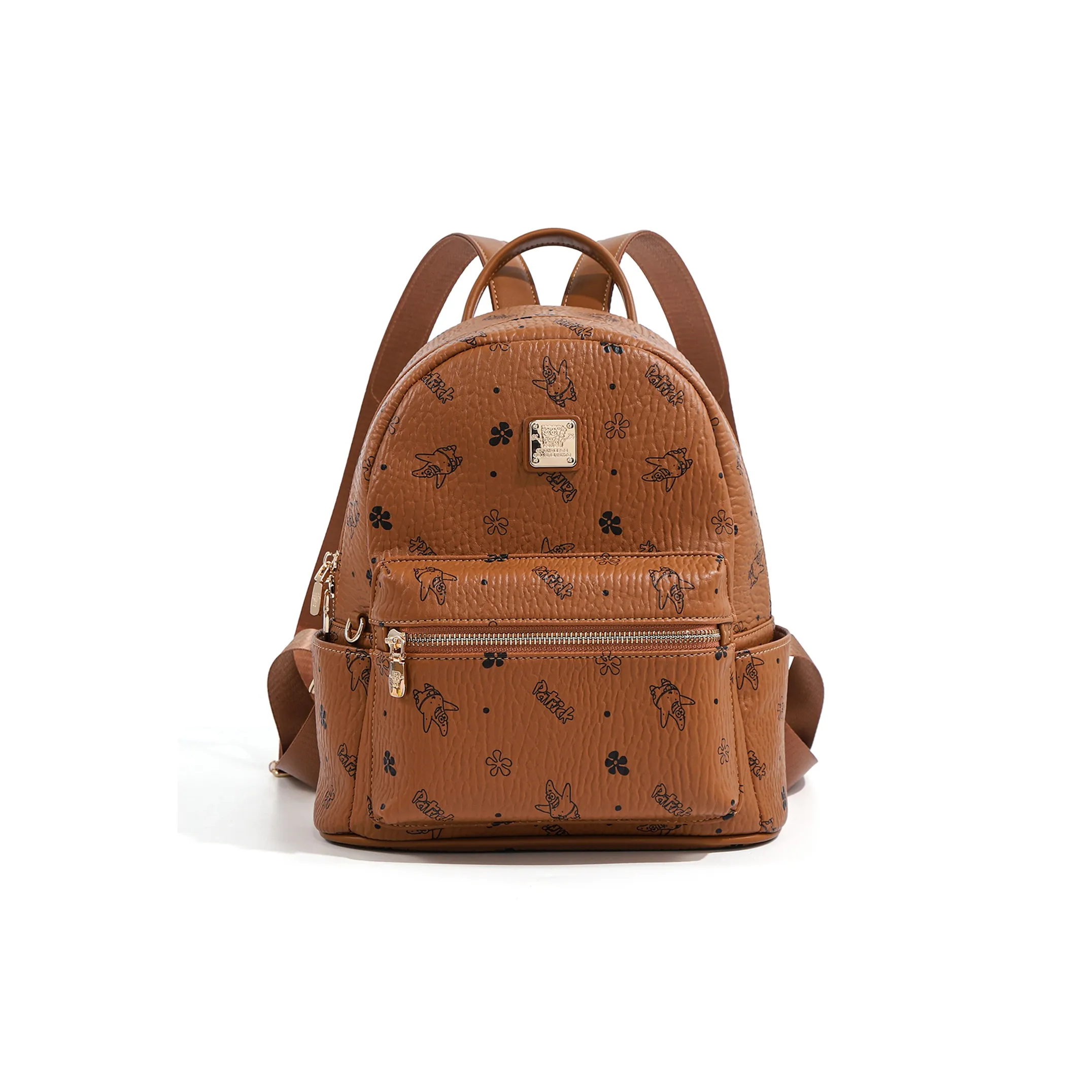 SPONGEBOB SQUAREPANTS Кожа Рюкзак Женские Коричневый