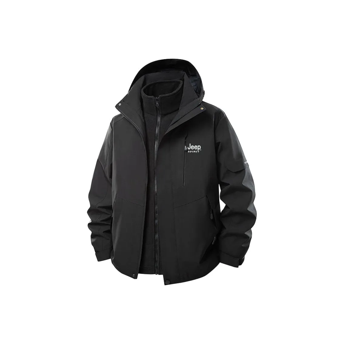 JEEP SPIRIT Водонепроницаемый Ветрозащитный Дышащий Устойчивый к истиранию Термическая ветровка Мужской