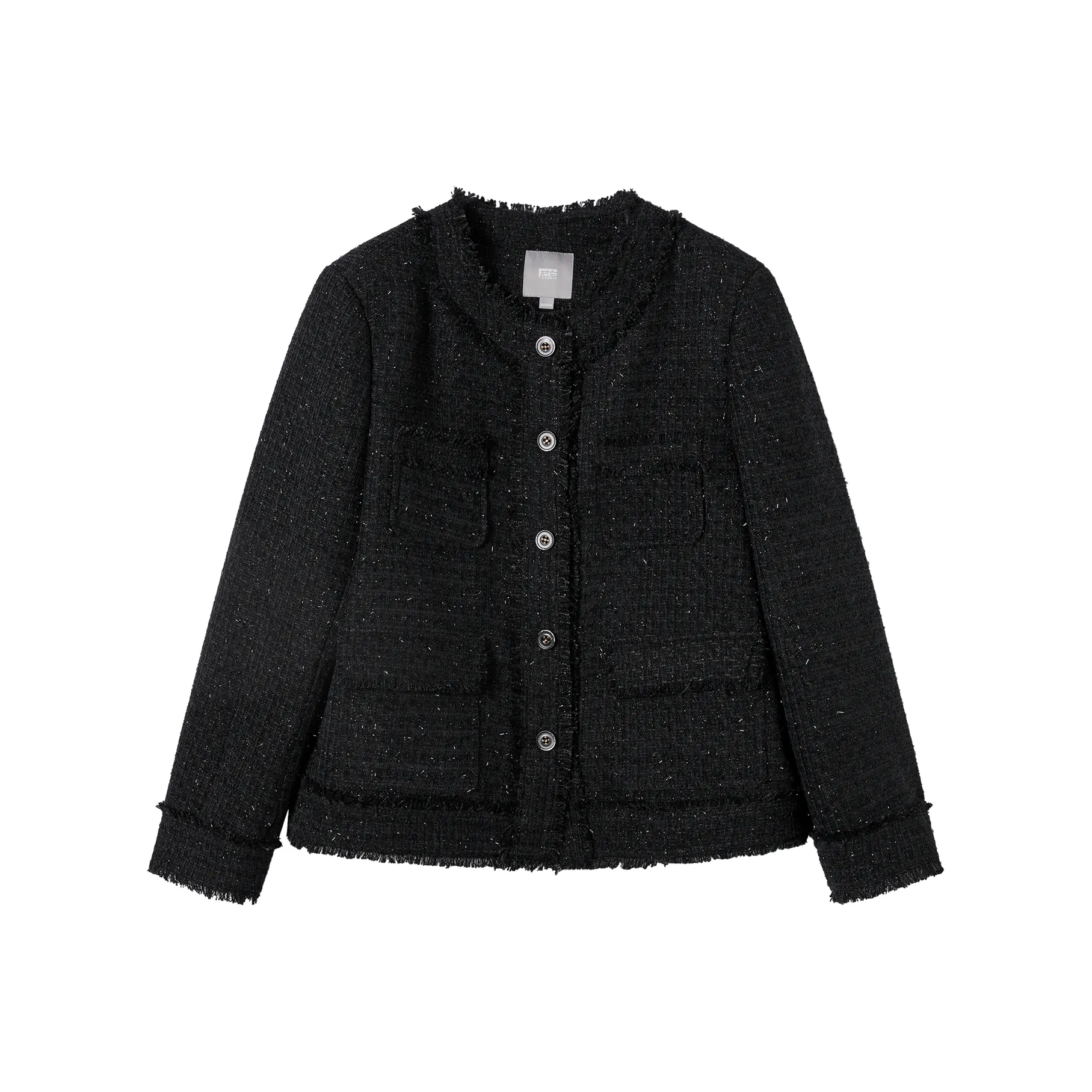 DIALOGUE Спокойный Черный Женский Куртки